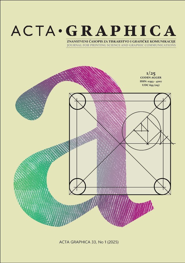 View Vol. 33 No. 1 (2025): Acta Graphica